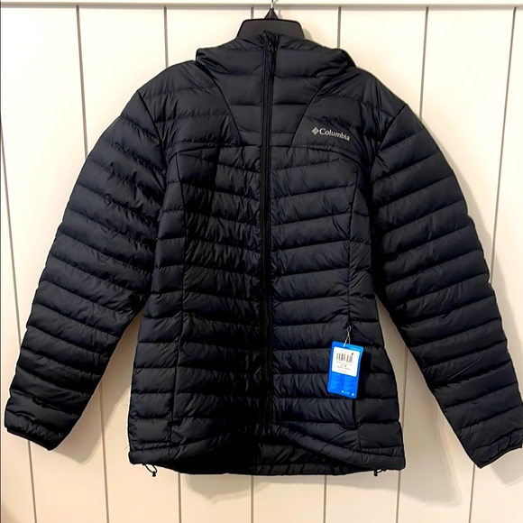 Women’s’ Columbia Coat. New. Westridge-Hooded Down Jacket. Black. Large Coat - Picture 6 of 13